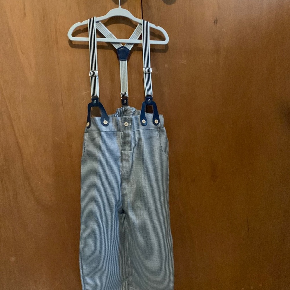 3t/4t toddler dress pants w. adorable suspenders!!